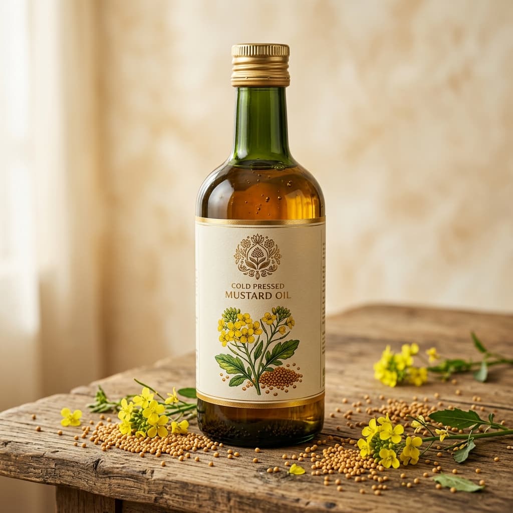 Cold Pressed Mustard Oil