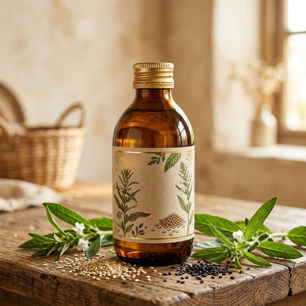 Cold Pressed Sesame Oil